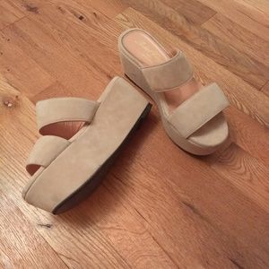 Robert Clergerie Suede Platforms
